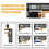 2X Digital Battery Tester LCD Display AA/AAA/C/D/N/9V/1.5V Button Cell Battery Capacity Check Detector 5
