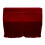 Protection Piano Rouge Velours Doré Antitache Confortable 1