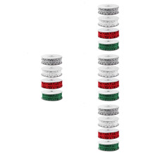 16Rolls Stylish Nonwoven Ribbon for Crafting Wrapping and Home Decor