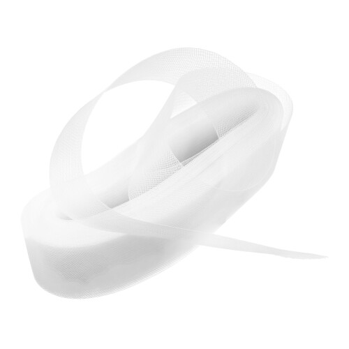 2Rolls White DIY Yarn Fabric Mesh for Wedding Crafts 1