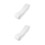 2Rolls White DIY Yarn Fabric Mesh for Wedding Crafts 6
