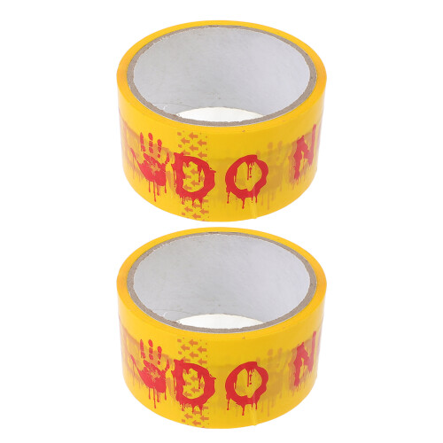 Ruban Avertissement Halloween Durable Pour Décor DIY 1