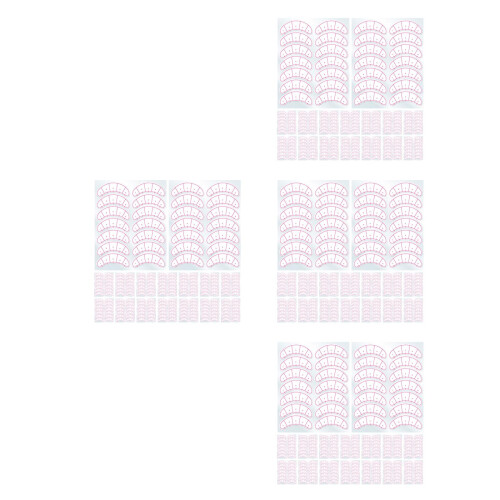 White Eyelash Extension Pads for Applications