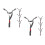 8Pcs Durable Hard Hat Retention Straps with Chin Cup for Construction 1