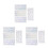 Stickers Yeux Argent Étoiles PVC Durable 5
