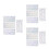 Stickers Yeux Argent Étoiles PVC Durable 8
