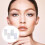 Stickers Yeux Argent Étoiles PVC Durable 10