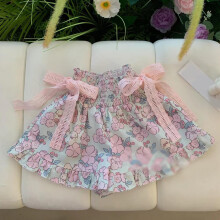 Baby Girl Cotton Sleeveless Floral Set