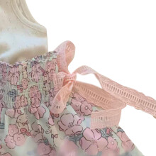 Baby Girl Princess Floral Sleeveless Outfit