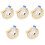 5Sets Blue Pig Saliva Sampling Rope Set Cotton & Plastic Home Use Tool 4