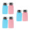 6Pcs Refillable Alcohol Press Down Solvent Pump Bottles Assorted Color 5