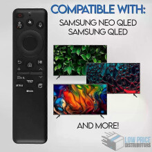 Ny BN59-01480A för Samsung LCD Solar Voice TV-fjärrkontroll 2025 QN42S90FAFXZA
