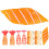 16Pièces Décor Sushi Imité Couleurs Variées Jouets Résistants 2