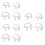 6Pairs Clear Waterproof Silicone Earplugs Comfortable Ear Protection 7