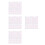 White Eyelash Extension Pads for Applications 9