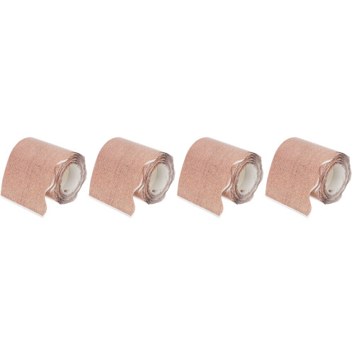 4Rouleaux Bordure Décorative Adhésive Marron Pour Mur Et 2