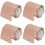 4Rouleaux Bordure Décorative Adhésive Marron Pour Mur Et 4