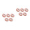 5Rouleaux Grafting Cils Rose -Sensible Usage 5