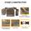 Dove Belt Hunting Bag, 2 Shell Pockets, 73-148 cm 4