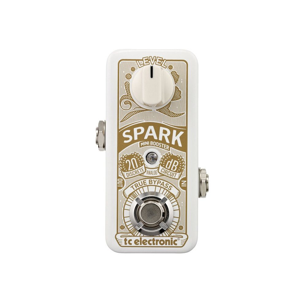Tc Electronic Spark Booster Compact Guitar Effect Pedal For Amplifying Guitar Tones 6032474577690
