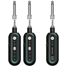 Émetteur-Récepteur pour Guitare Électrique, Instrument à Vent, Système Audio Sans Fil 2,4 GHz, Réglable, Plug And