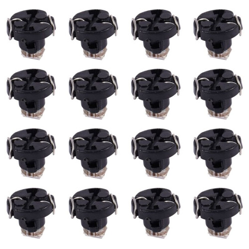 16pcs T3 White 1210 3528 SMD LED Dashboard Dash Light Lamp Bulb for Car