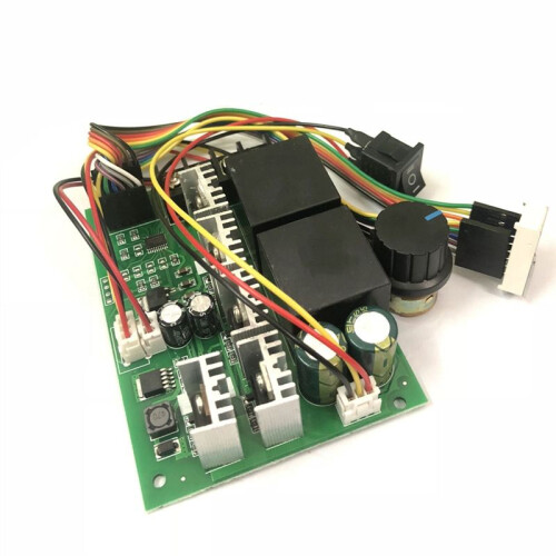 PWM  Motor Speed Controller  10 -55V Digital LED Display 0 - Adjustable Drive Module Input 40A 12V 24V 36V 48V