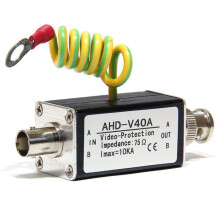New AHD-V40A Single-Channel Video Signal -Arrester Arrester Coaxial Surge Protector Multi-Stage Protection