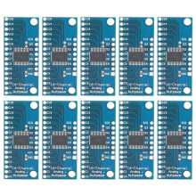 MóDulo Multiplexor AnalóGico de 10 Piezas 16CH 74HC4067 CD74HC4067 MóDulo Preciso Multiplexor Digital Placa de ConexióN MUX