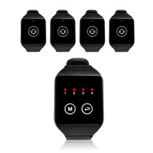1 to 4 Wireless Watch Receiver Waiter Call Restaurant Pager for Home Dentist Clinic Office Conference Call