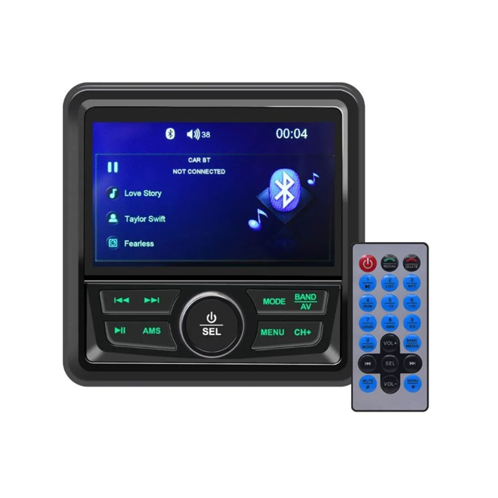 Marine Radio Boat Stereo Fm Am Digital Media Audio Player Waterproof Boat Accessories For Yacht Atv Utv 4713096266934