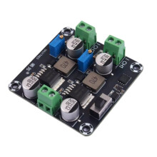 Step-Down Switching Nätaggregatsmodul - Dubbelkanaligt Justerbart Utgångsströmkort 5V 12V 24V 5A