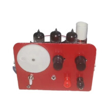 Kit de Rádio de Tubo de Ondas Curtas com Três Lâmpadas CC Regenerativas DIY, Receptor CW SSB Alimentado Por Bateria