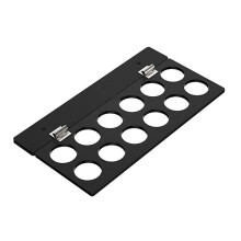 HåLlare, Uppdragbar KaffehåLlare Under SkåPet Kompatibel med 12 Cup Pods, Space Save Coffee Pods Rack Svart
