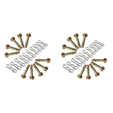 20 Pcs Shear Pins + 20 Pcs Cotters Pins for Snowblower- 738-04124 and 714-04040 Replacement for MTD Snow Throwers