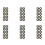 60 Pieces 3W High Power Warm White LED Light Lamp Bulbs 1