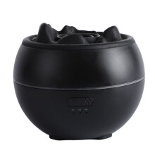 Simulated Volcano Lava LED Light Humidifier USB Noiseless Essential Oil Diffuser Night Light Misting Air Humidifier,A