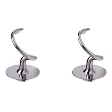 2X Gancio Impastatore A Spirale In Acciaio Inossidabile per Robot da Cucina , Adatto per Ciotola da 4,5-5 QT per Robot da Cucina con Testa