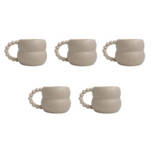 5X Creatieve Keramische Mok Leuke Koffiekop Nordic Home Decor Handgemaakte Kunst Melk Thee Cup Thuis Drinkware Gepersonaliseerde Paar B