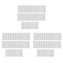75 Stück Magnetische Malleinwand, Magnetische -Leinwandtafeln, Leere Leinwände zum Malen, Kunst, Geschenk, DIY-Dekoration