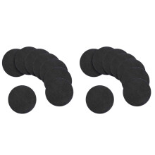 16 Pcs 15cm Black Mandala Paper Round Cardboard for Painting DIY Cardboards for Artist Painter