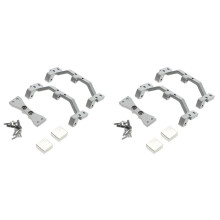 2X for MN D90 MN-90 MN99S MN99 RC Car Upgrade Parts Metal Pull Rod Base & Axle Upper Servo Bracket Mount