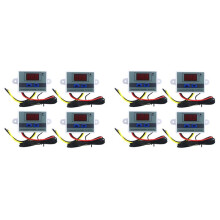 8 Sztuk 220V Ac Cyfrowy Kontroler Temperatury Led Xh-W3001 do Inkubatora Chłodzenie Przełącznik Ogrzewania Termostat Czujnik Ntc