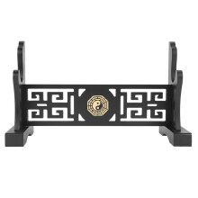 Support D'éPéE PréSentoir D'Armes Katana Genji éPéE de Samouraï Japonais Lame Templier Support D'éPéE MéDiéVale Tai  Bagua-A