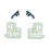 Car Power Window Regulator Repair Clips 51338254781 Accessories for  X5 E53 1