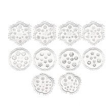 10 Pcs Flower Polymer Clay Molds Resin Polymer Clay Cutters Small Flower Mold Daisy Clay Molds