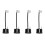 4X Plastic Compressor Thermal Overload Protector for 1HP Air Conditioner with Wire Black 2