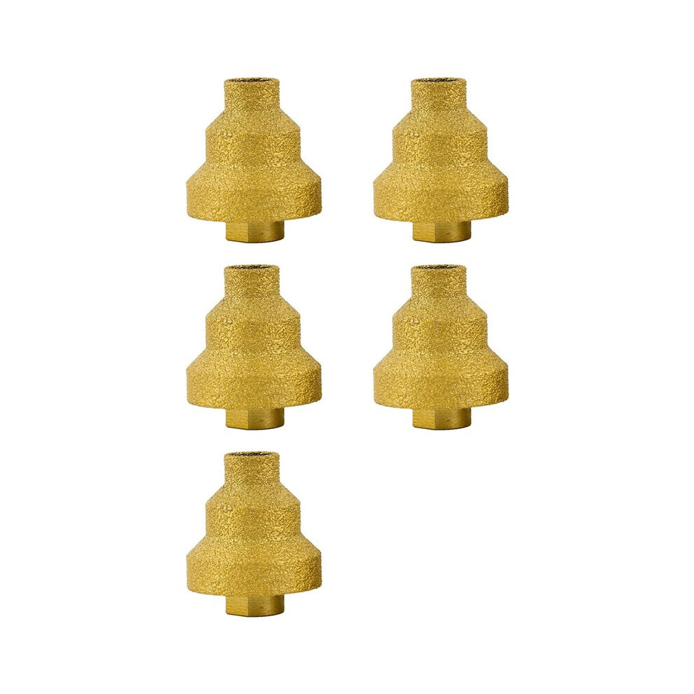 5Pcs 20-35-50Mm Diamond Chamfer Drill Bit Angle Grinder Saw M10 Thread For Enlarge Marble Tile Masonry Concrete 6032681567514