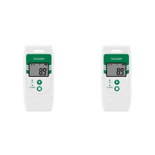 2X TempG04 USB Temperatur Data Logger Exportera Till CVS&PDF 32000 Punkter Kapacitet för Frukt Grönsak Lab Kylkedja Transport