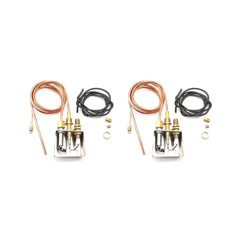 2X Health Gear Gas Thermocouple M8 Thread Heating Gas Burner Thermocouple Probe For Gas Heater, Brazier, Oven, Bbq 6032401309073